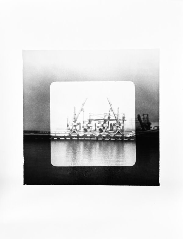 Experimental Darkroom Print -- Harbour Window