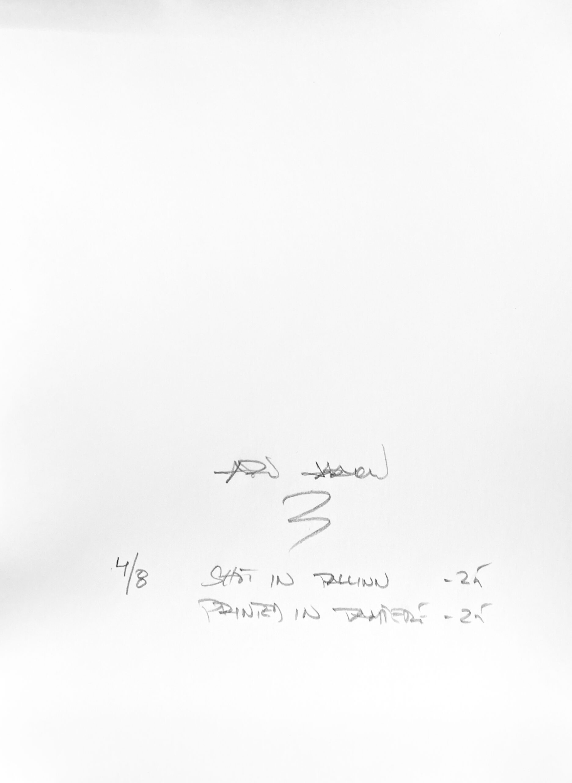 Experimental Darkroom Print -- Tallinn Harbour - Image 2